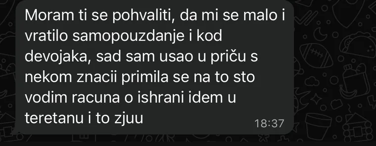 Poruka klijenta recenzija 1